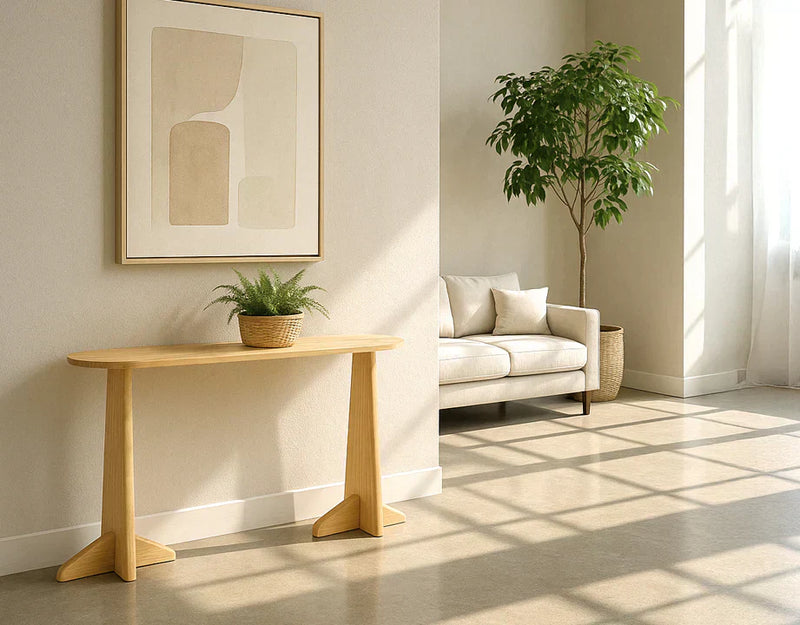 Sustainable wooden furniture made from ethically sourced materials
