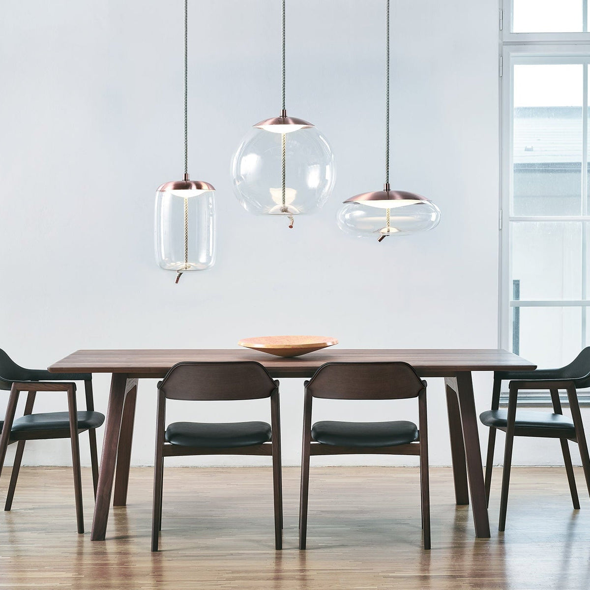 CondeHouse Ten Armchair in solid wood, built with an aeronautical-inspired skeleton-and-skin frame at the company's Asahikawa, Japan factory.