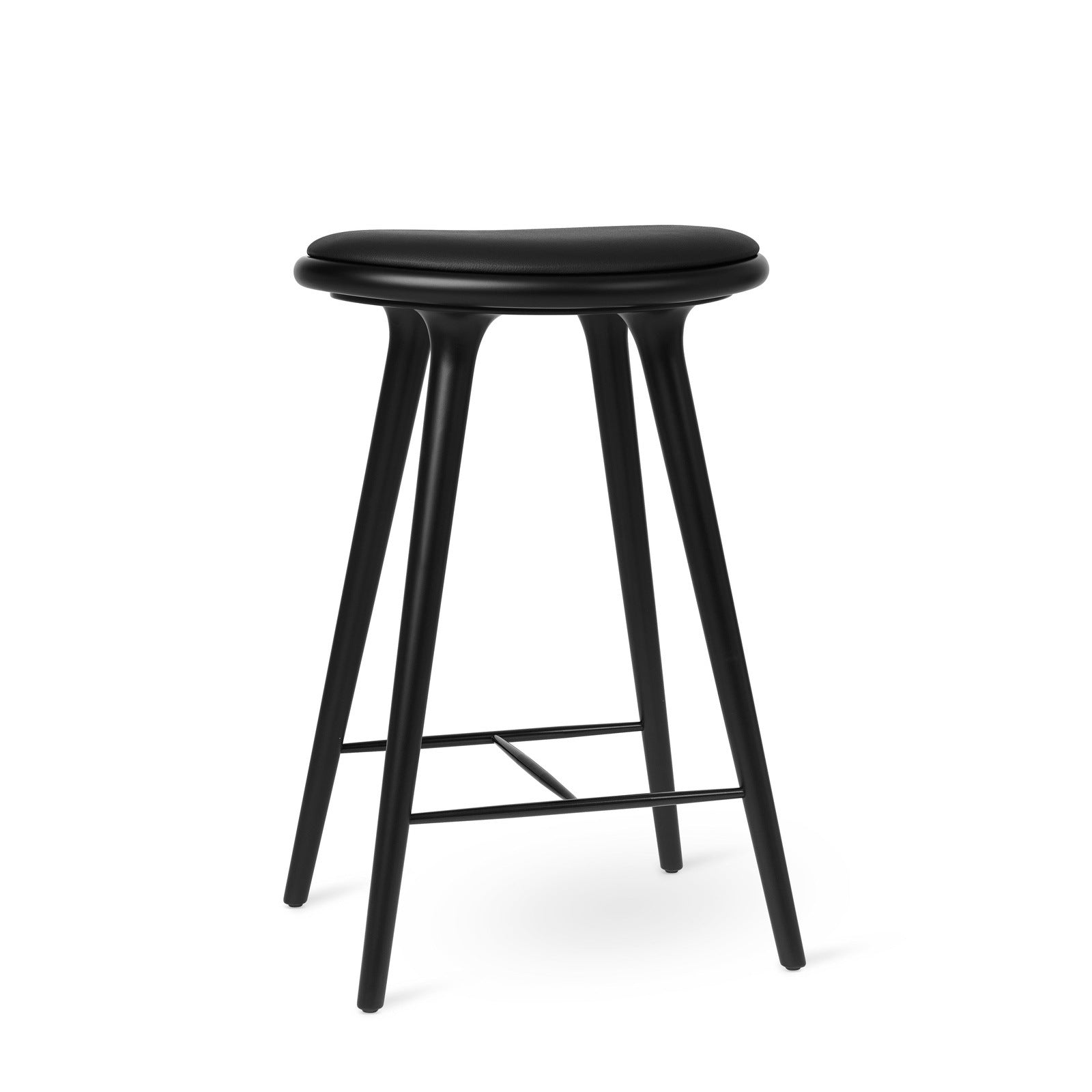 Mater High Stool in solid wood