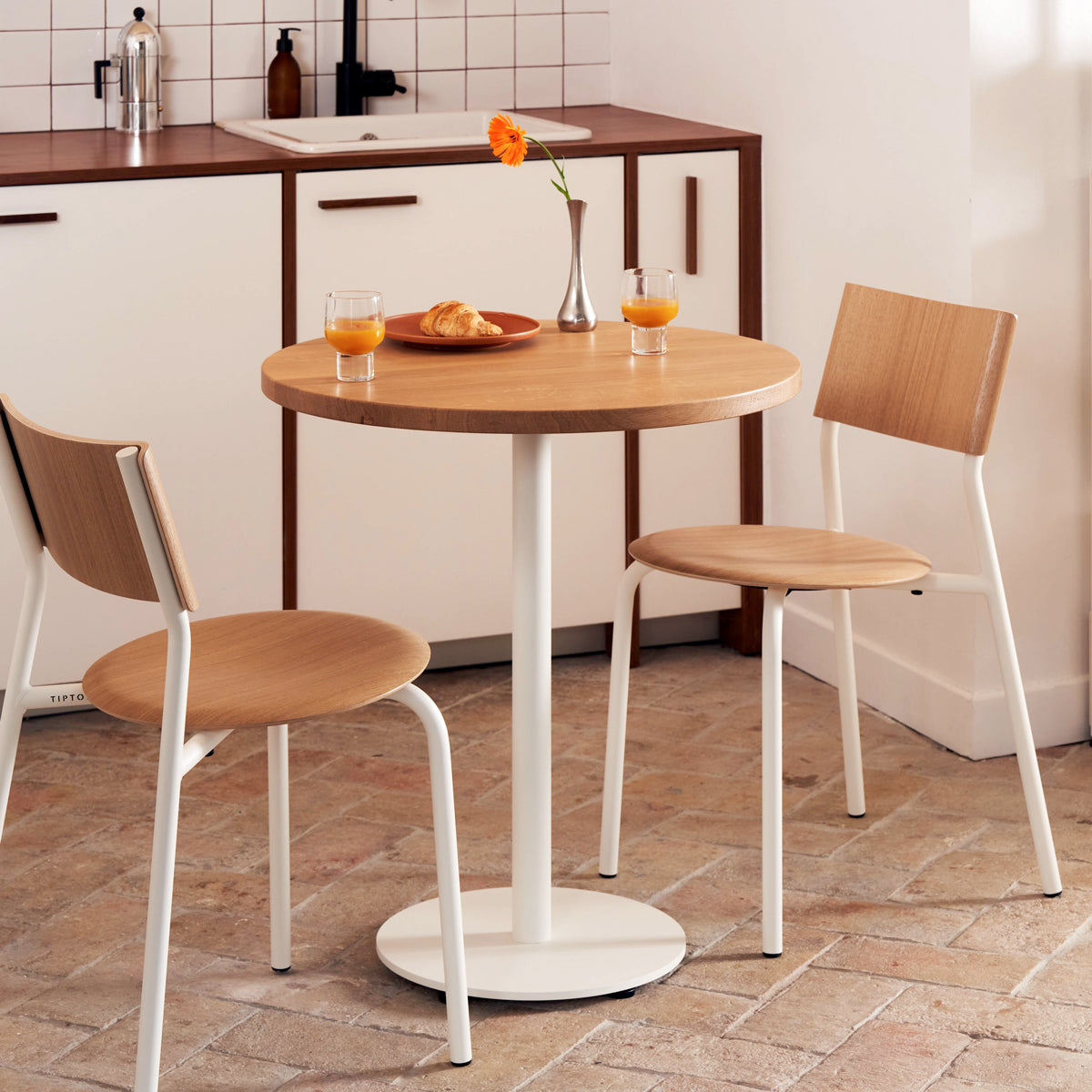 Tiptoe SSDr Recycled Plastic Bar Chair 29.5in lifestyle photograph