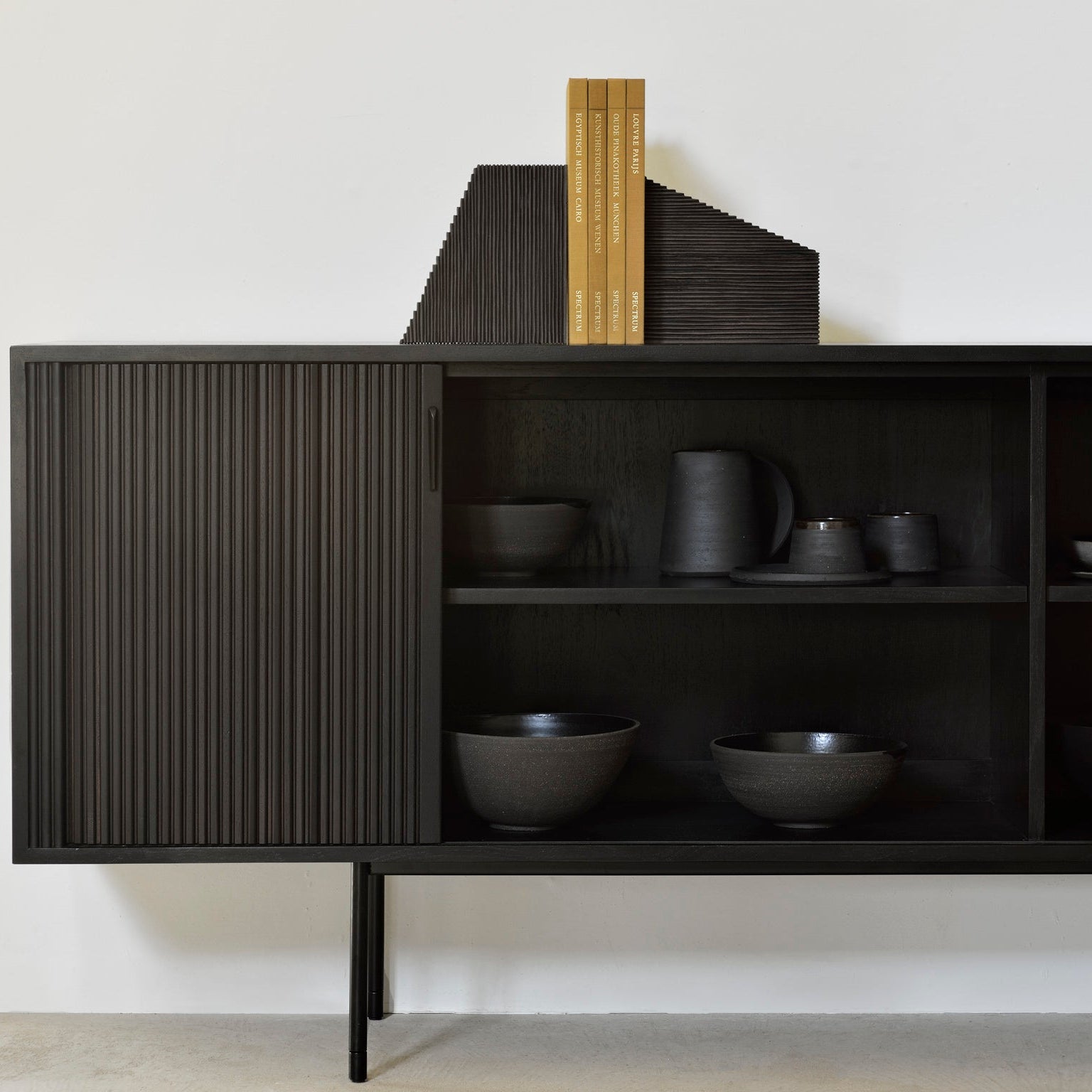Ethnicraft Roller Max Sideboard, FSC-certified solid wood furniture by Belgian brand