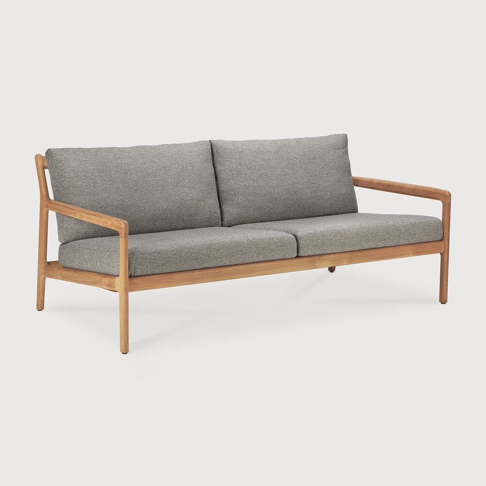 Ethnicraft Jack Outdoor Lounge Chair Frame with FSC-certified solid wood frame, Belgian design