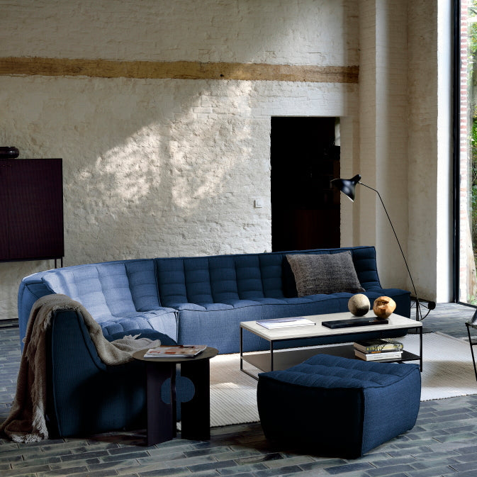 Ethnicraft N701 Round Corner, FSC-certified solid wood furniture by Belgian brand