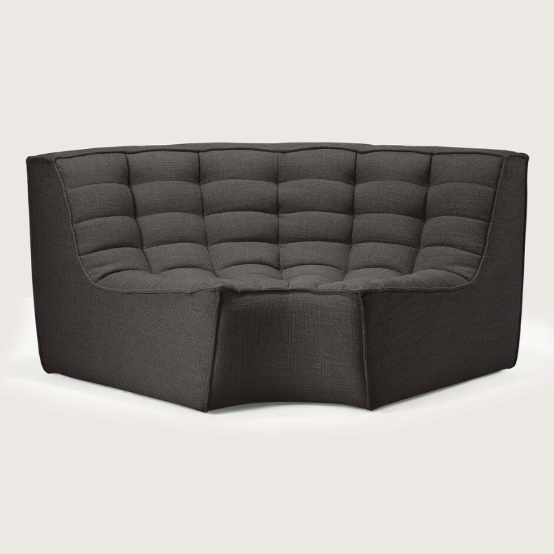 Ethnicraft N701 Round Corner, FSC-certified solid wood furniture by Belgian brand