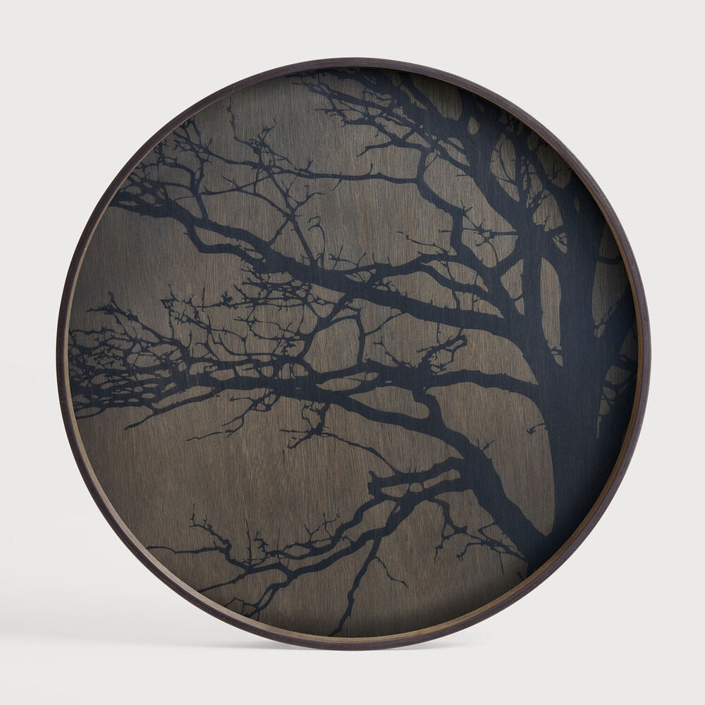 Ethnicraft Tree Tray, FSC-certified solid wood furniture by Belgian brand