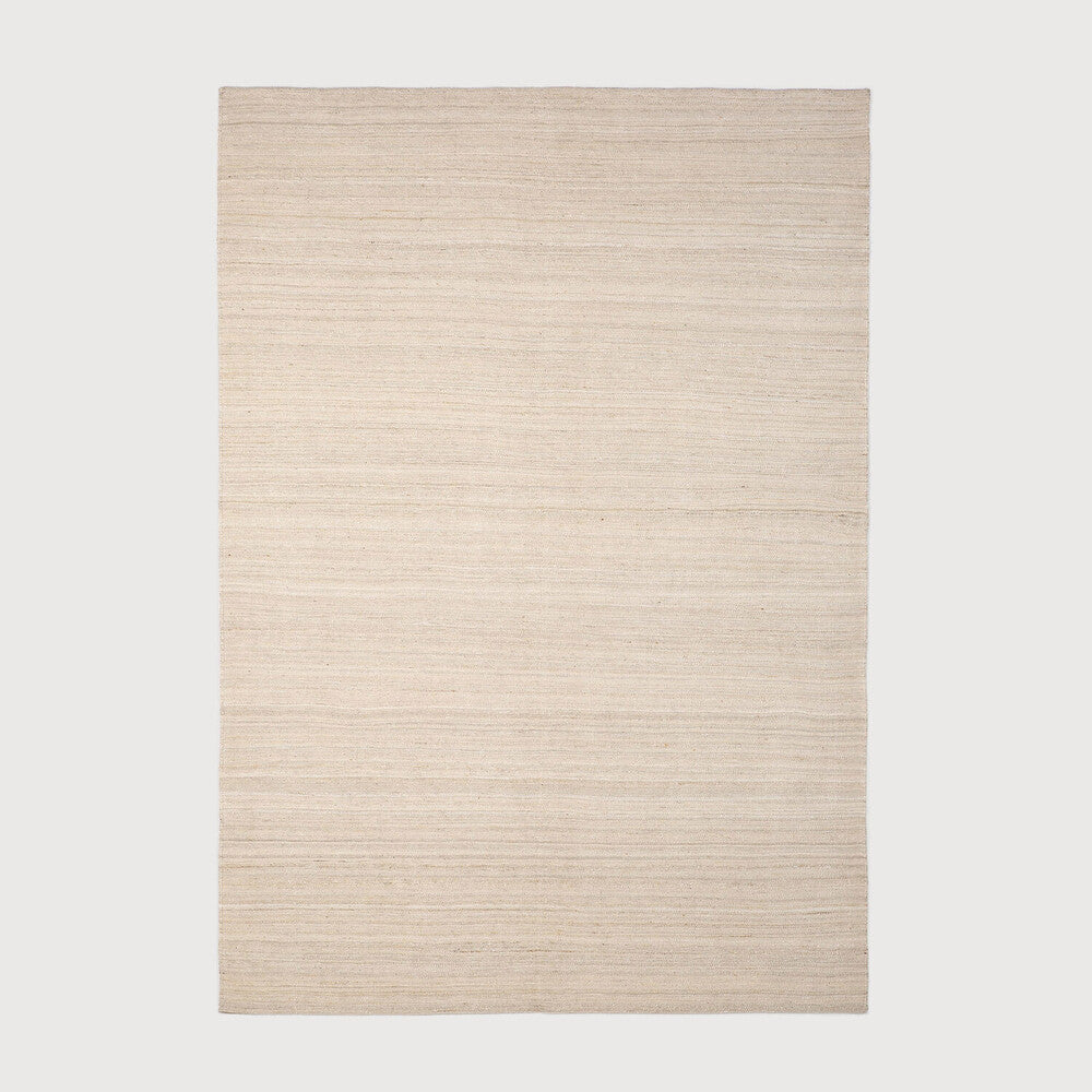 Ethnicraft Nomad Kilim Rug, woven textile from Belgian brand Ethnicraft