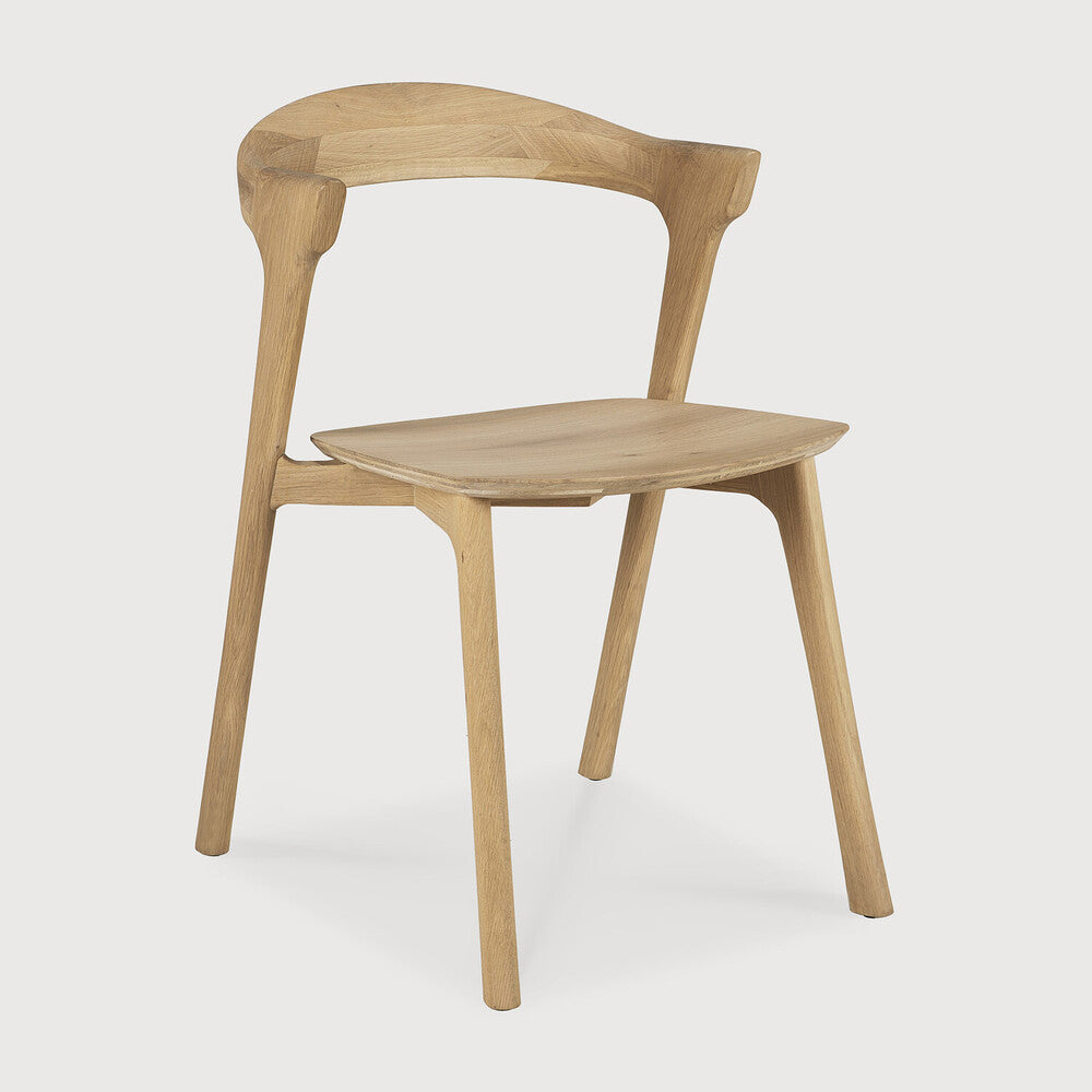 Ethnicraft Bok Dining Chair, FSC-certified solid wood furniture by Belgian brand