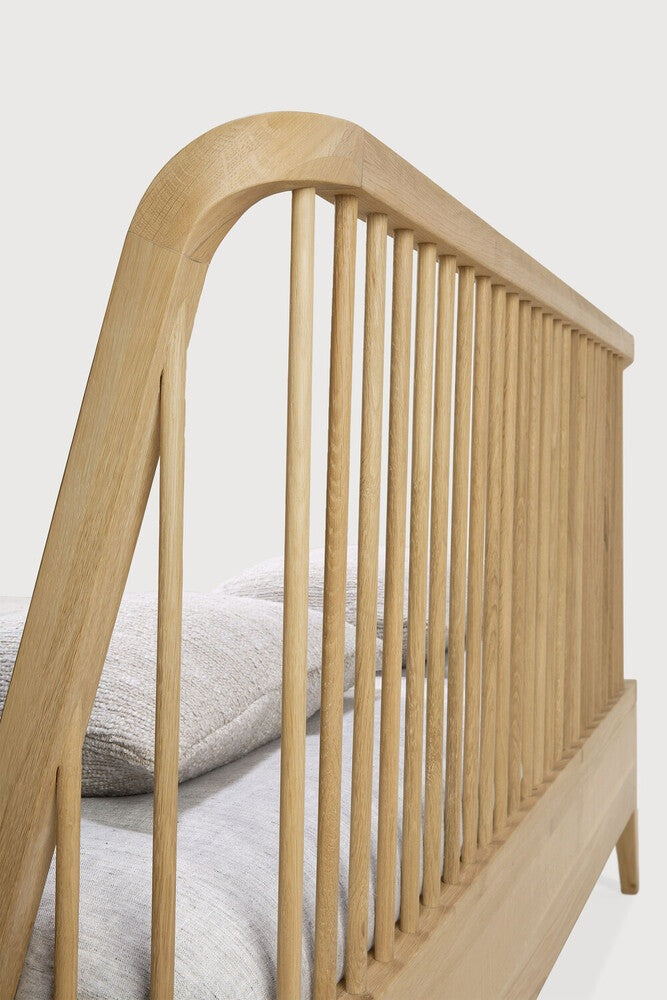 Oak Spindle Bed