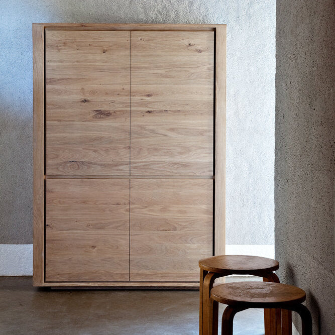 Ethnicraft Shadow Cupboard styled in an interior setting