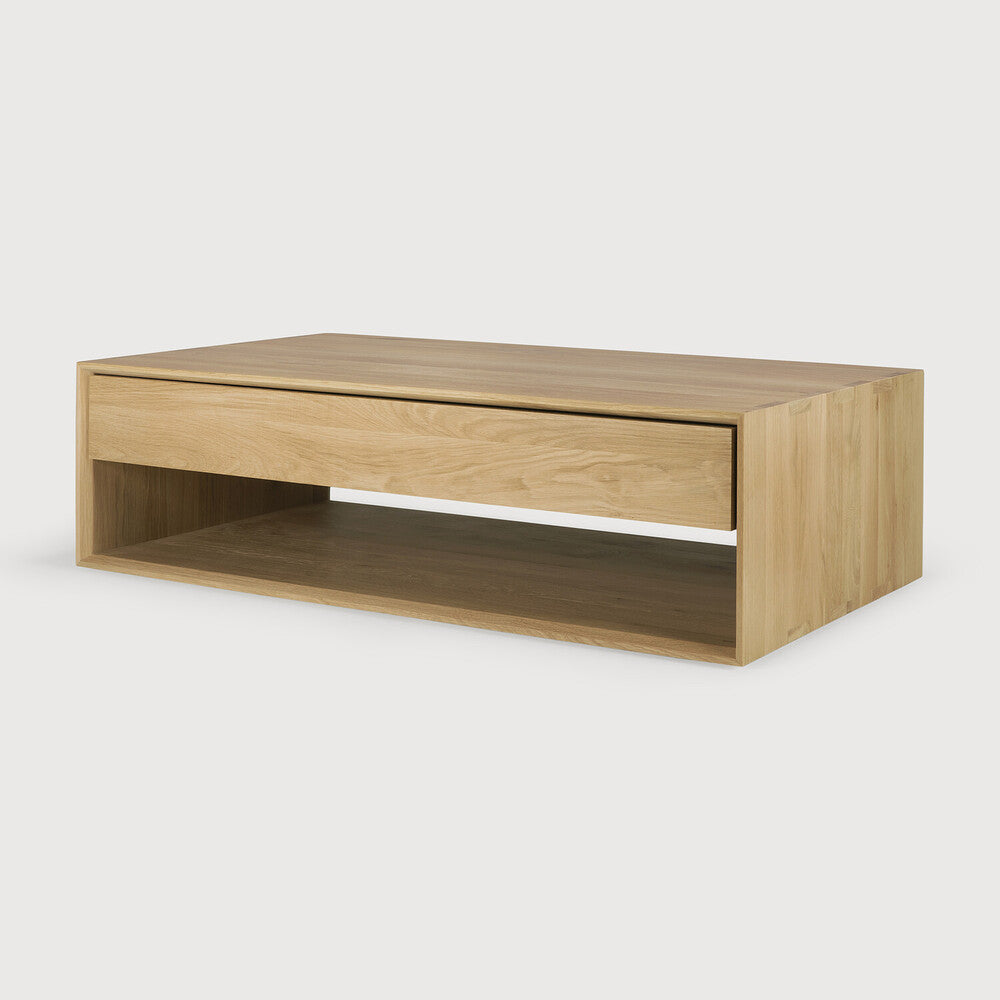 Ethnicraft Nordic Coffee Table, FSC-certified solid wood furniture by Belgian brand