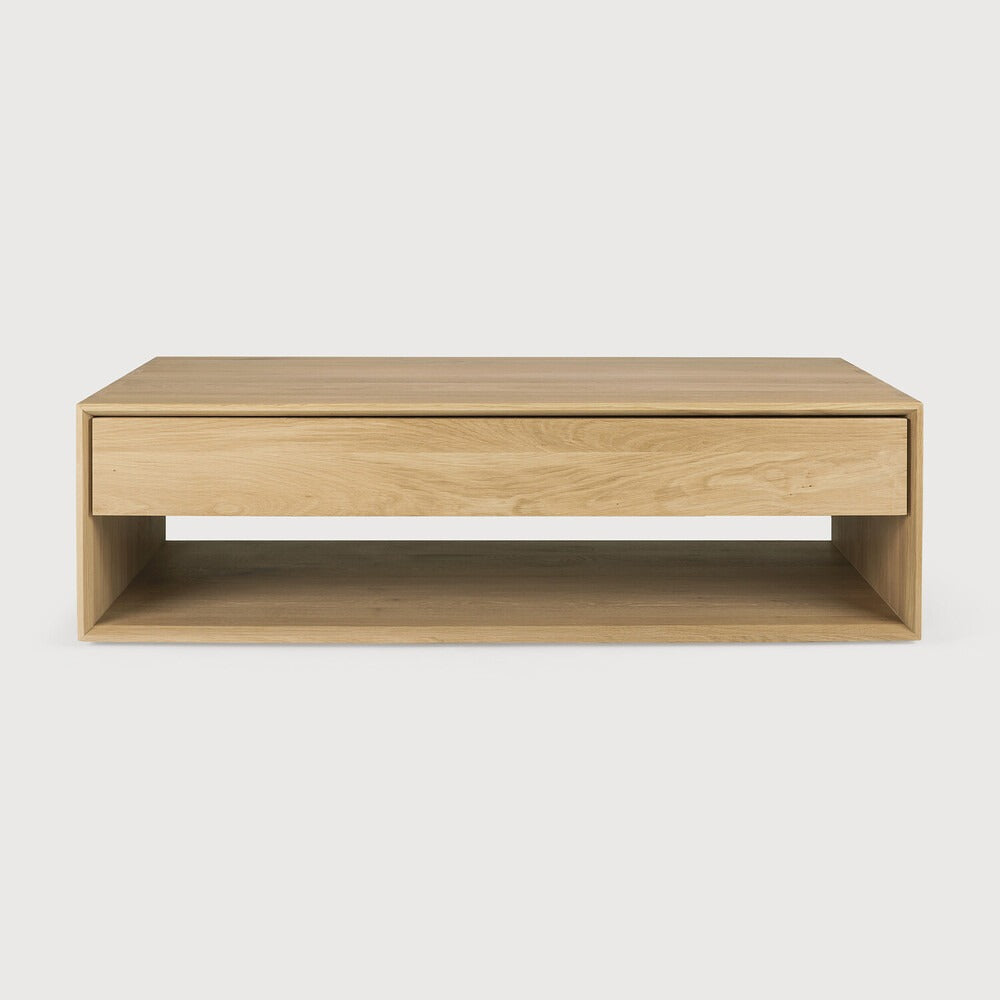 Ethnicraft Nordic Coffee Table, FSC-certified solid wood furniture by Belgian brand