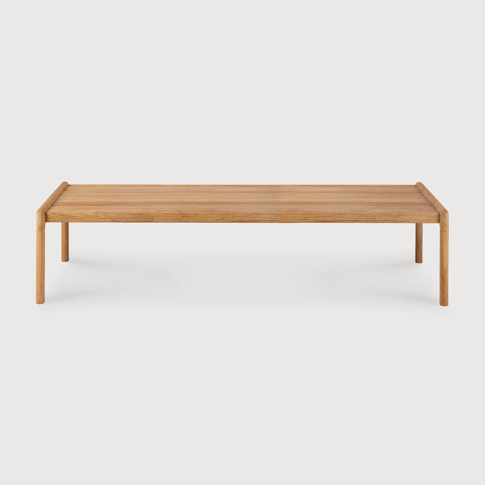 Ethnicraft Jack Outdoor Coffee Table, FSC-certified solid wood furniture by Belgian brand