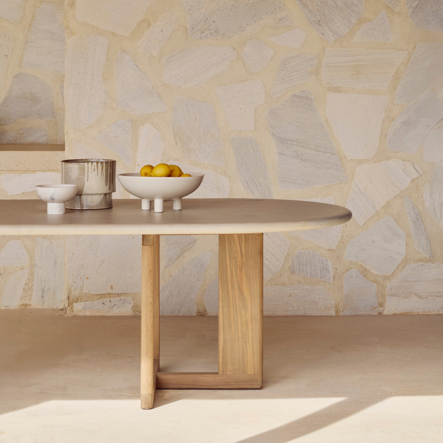 Trestle Outdoor Dining Table