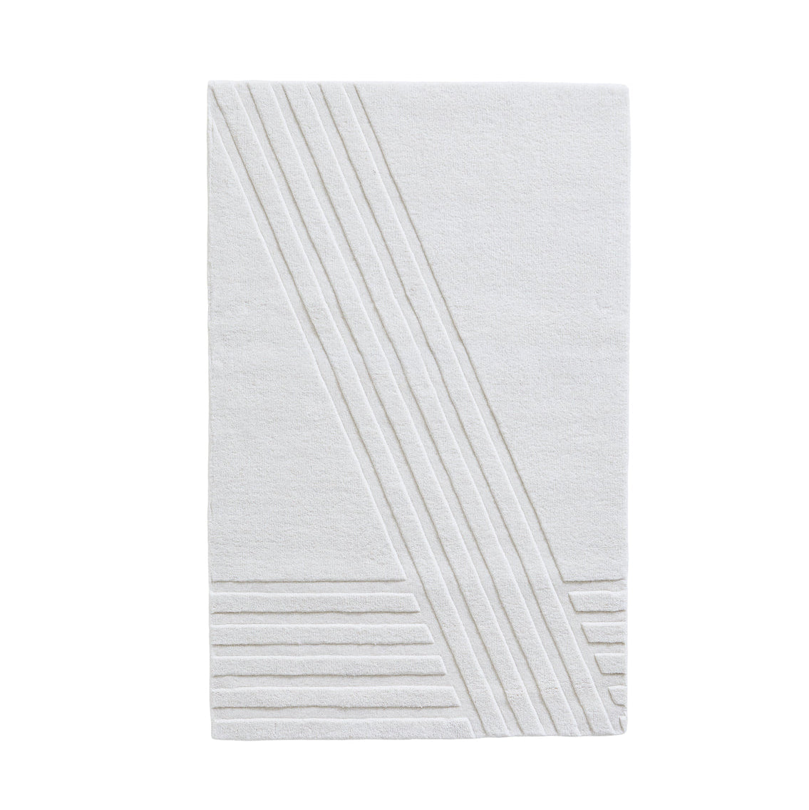 WOUD Kyoto Rectangular Rug in hand-tufted wool designed by Studio Tolvanen, Danish design