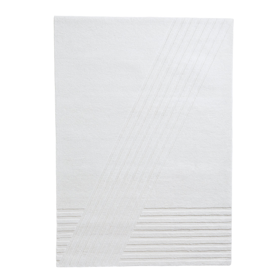WOUD Kyoto Rectangular Rug in hand-tufted wool designed by Studio Tolvanen, Danish design