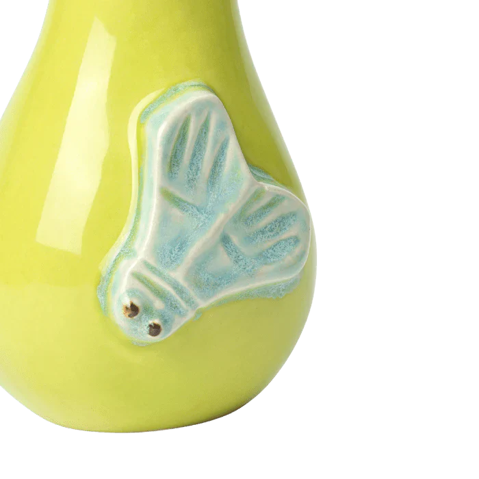 Poppery Pear with Butterfly Green/Mint