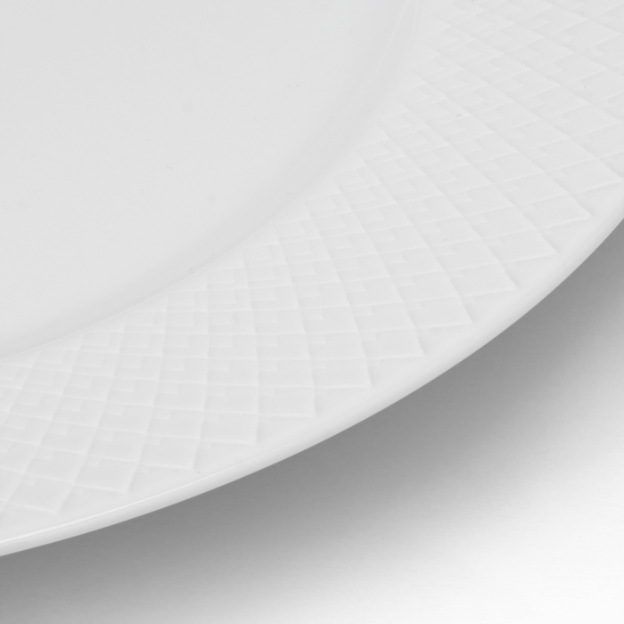Lyngby Porcelain Rhombe Plates