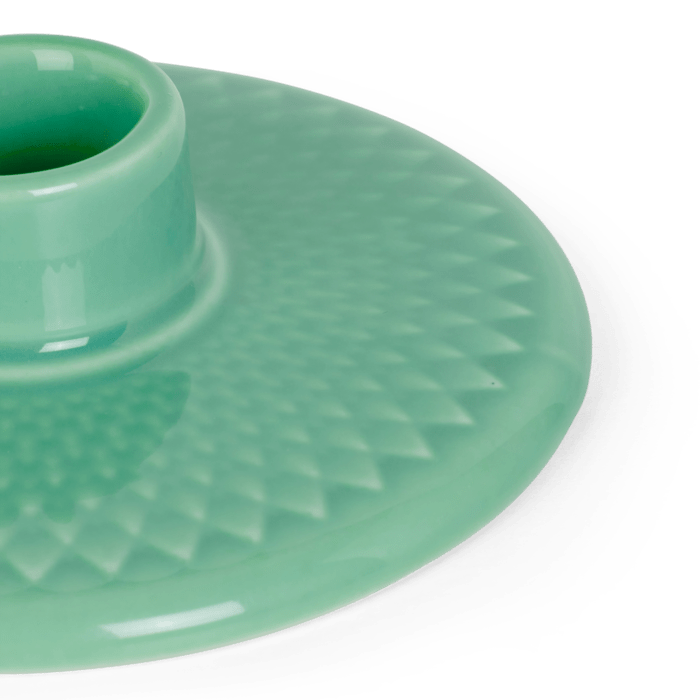 Lyngby Porcelain Rhombe Color Candle Holders