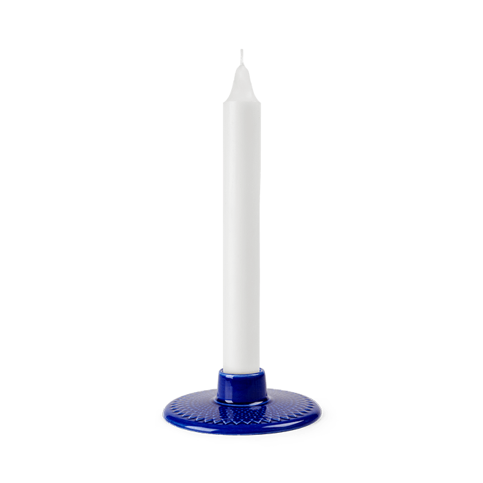 Lyngby Porcelain Rhombe Color Candle Holders