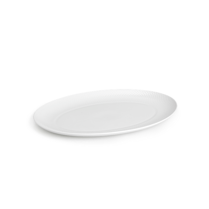 Lyngby Porcelæn Rhombe White Serveware
