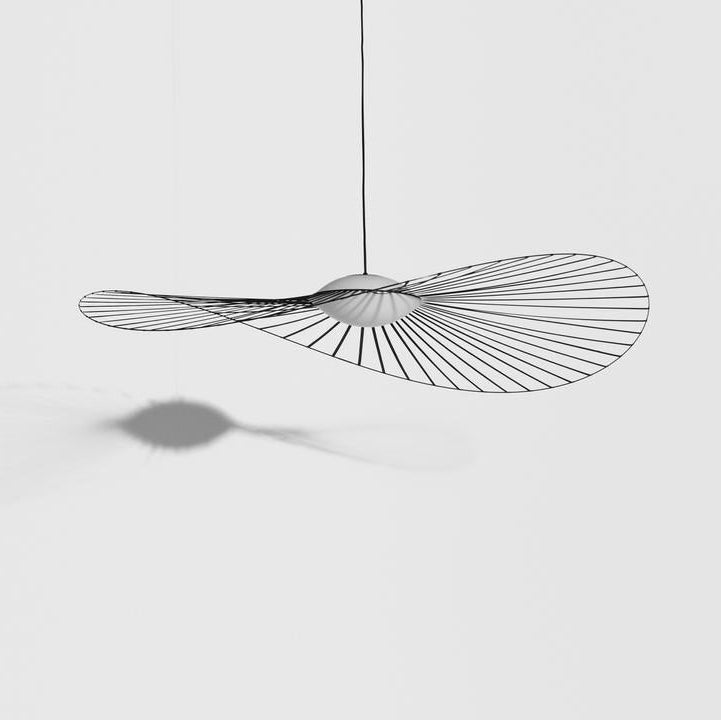 Petite Friture Vertigo Nova Pendant in black and white, designed by Constance Guisset