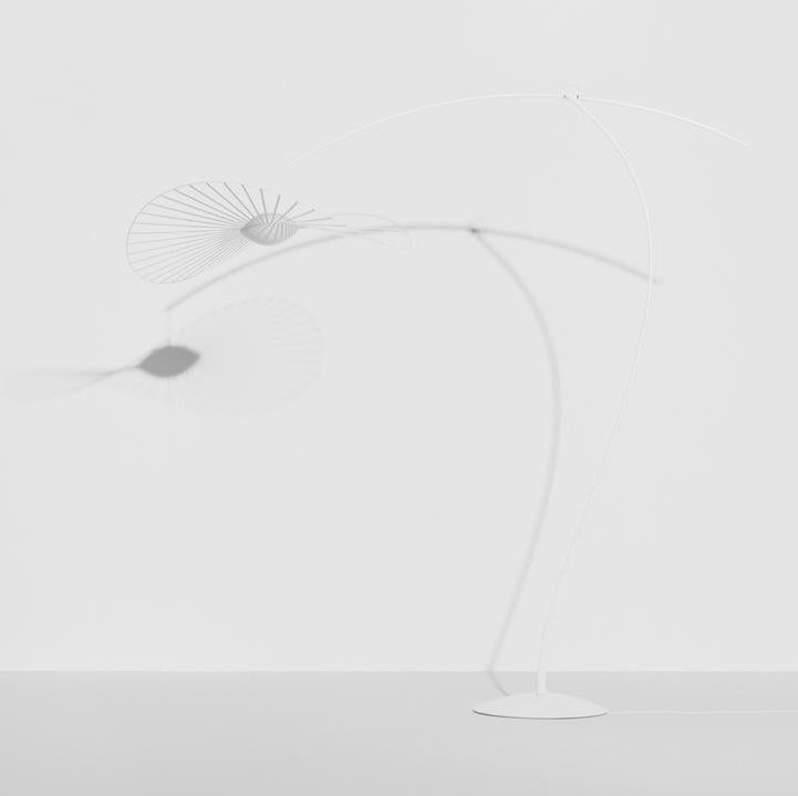 Petite Friture Vertigo Nova Floor Lamp in white, designed by Constance Guisset