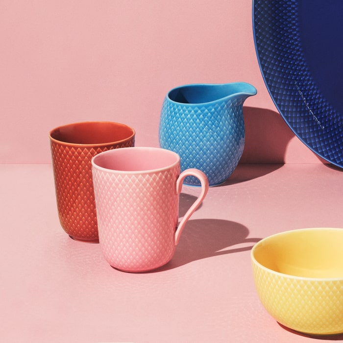 Lyngby Porcelæn Rhombe Color Mug
