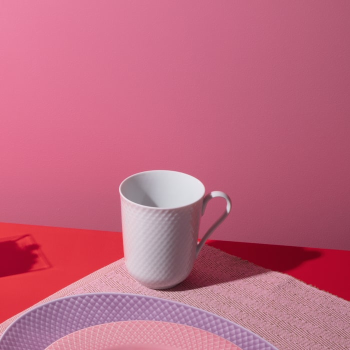 Lyngby Porcelain Rhombe Mug