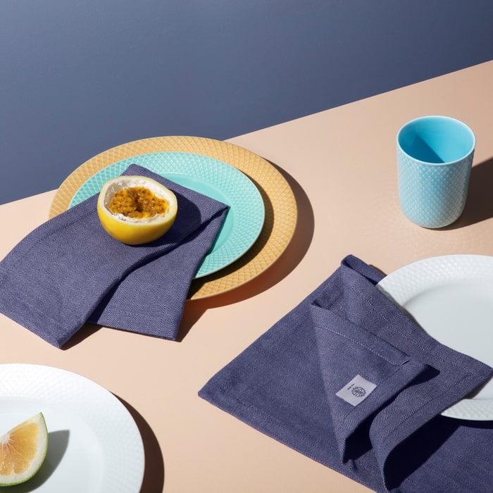 Lyngby Porcelæn Rhombe Color Dinner Plate