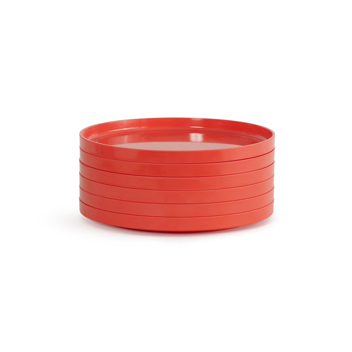 Heller Max Dinner Plates 9.75" (Set of 6) in Orange