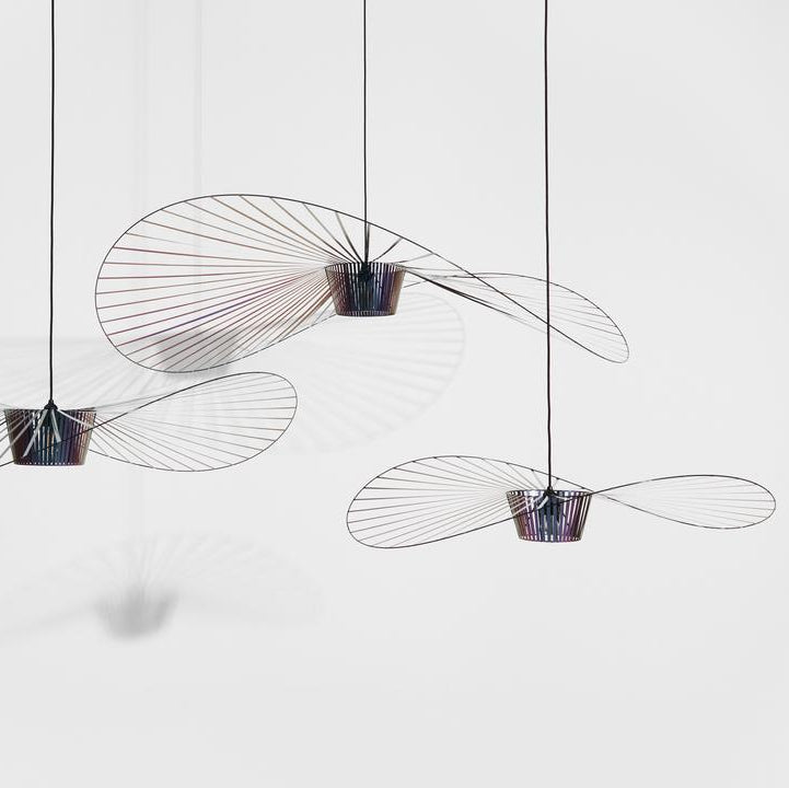 Petite Friture Vertigo pendant in iridescent, the iconic suspension designed by Constance Guisset