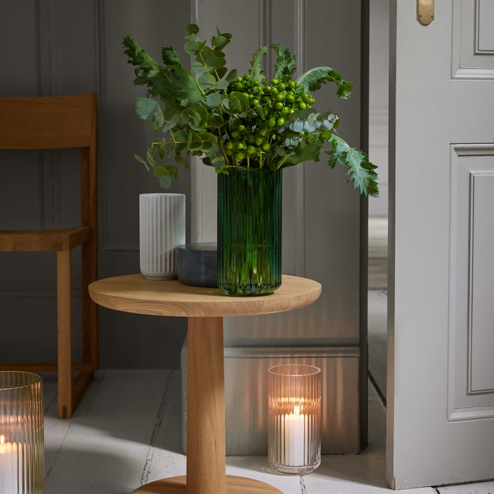Lyngby Porcelain Glass Vases