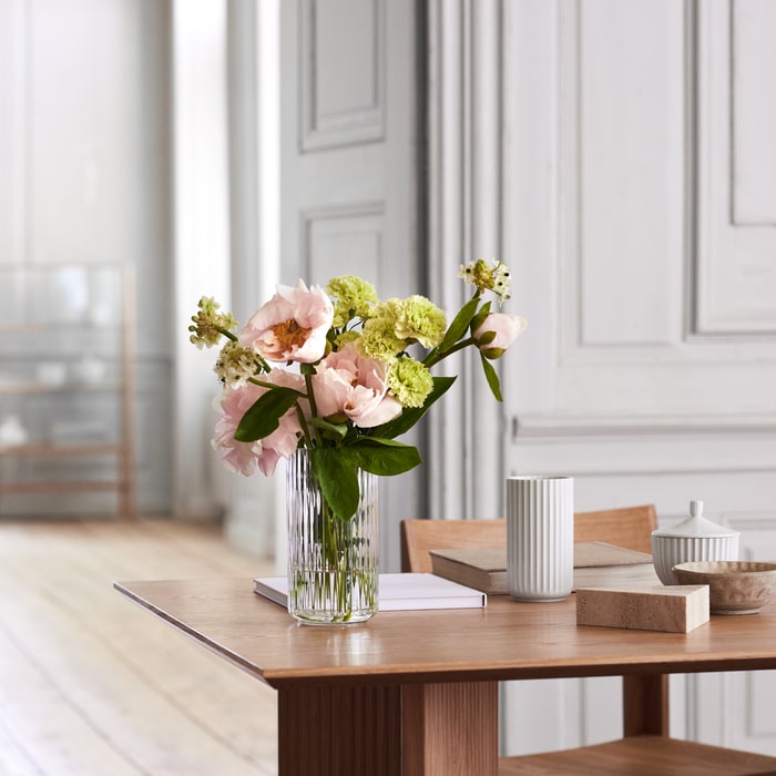 Lyngby Porcelain White Vases