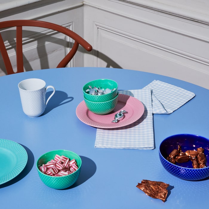 Lyngby Porcelain Rhombe Mug