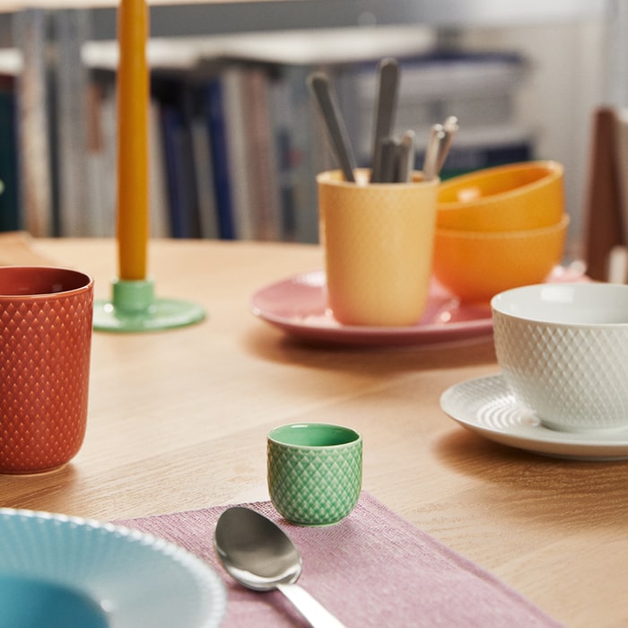 Lyngby Porcelæn Rhombe Color Serveware