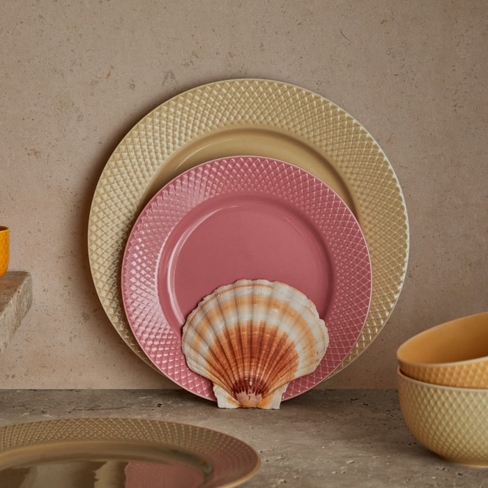Lyngby Porcelæn Rhombe Color Dinner Plate