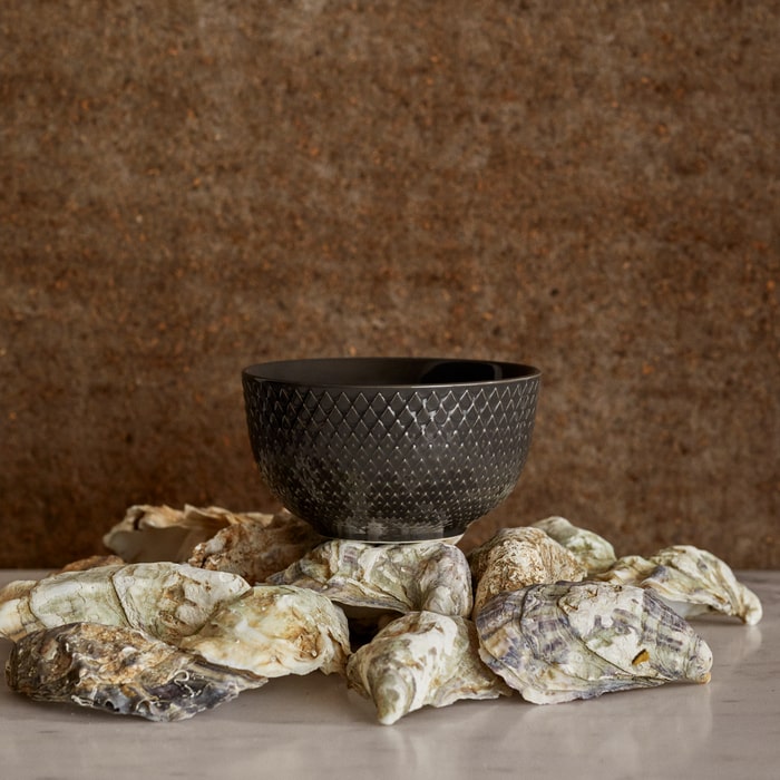 Lyngby Porcelæn Rhombe Earth Bowl