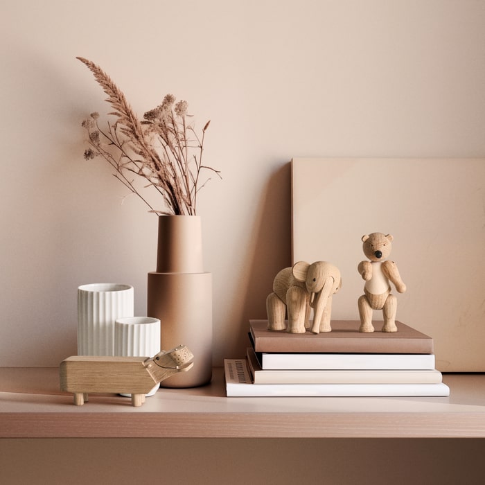 Lyngby Porcelain White Vases