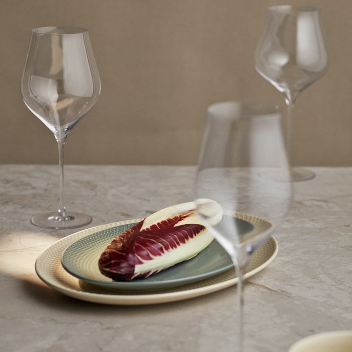 Lyngby Porcelæn Rhombe Earth Serveware