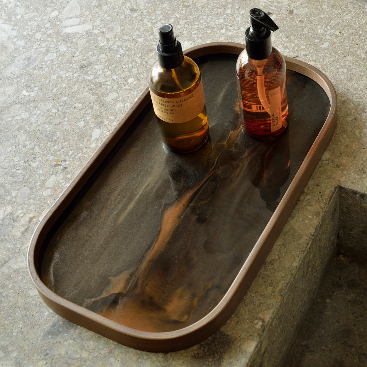 Ethnicraft Organic Valet Tray, FSC-certified solid wood furniture by Belgian brand