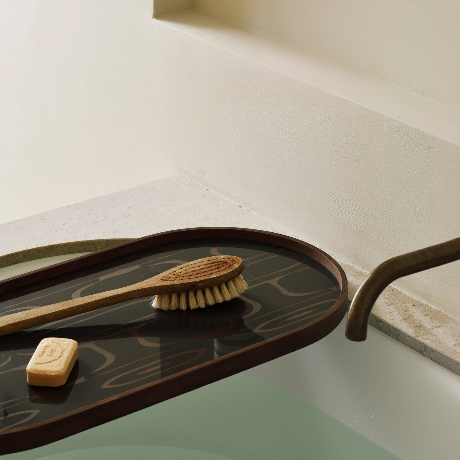 Ethnicraft Second Nature Tray, FSC-certified solid wood furniture by Belgian brand