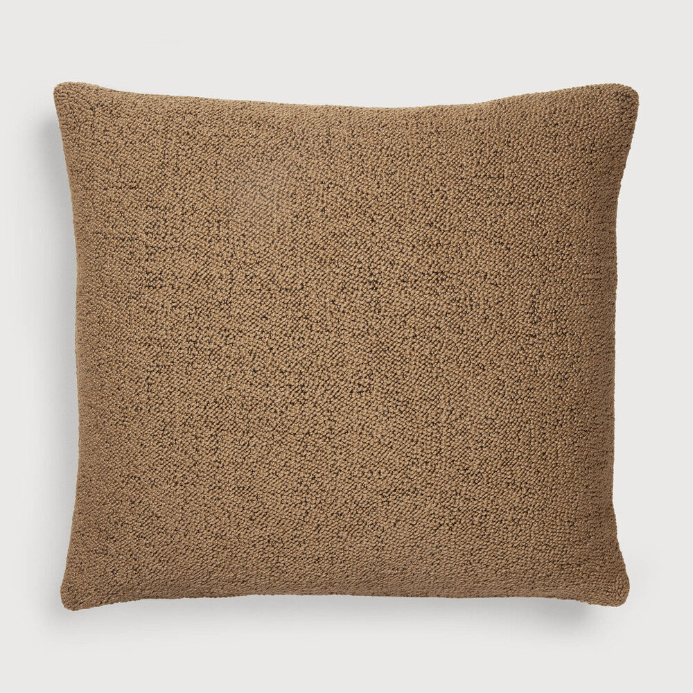 Ethnicraft Nomad Outdoor Cushion - Cumin, woven outdoor textile by Belgian brand Ethnicraft