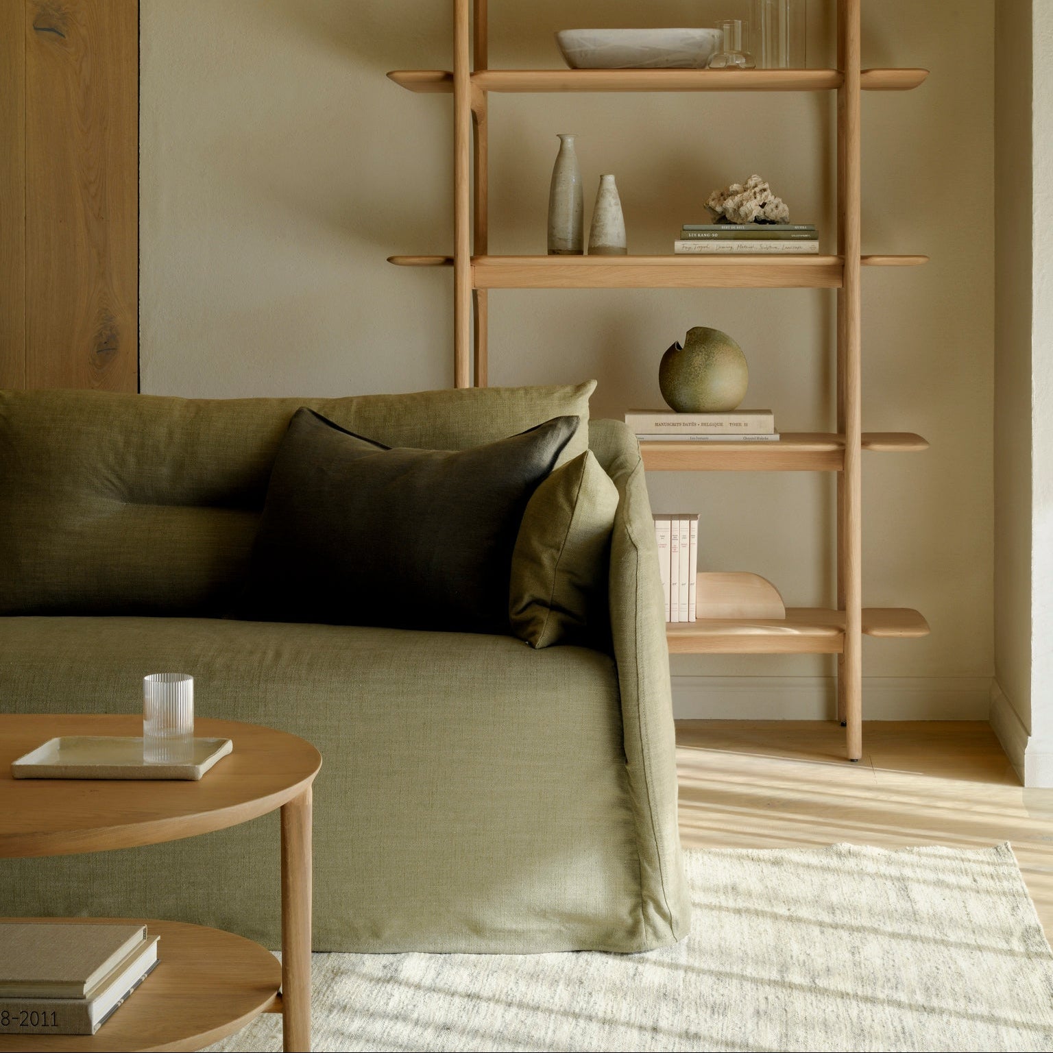 Ethnicraft Weave Sofa with FSC-certified solid oak frame