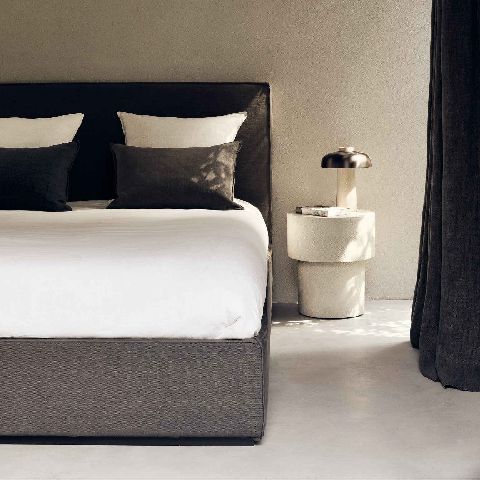Ethnicraft Elements Side Table styled in an interior setting