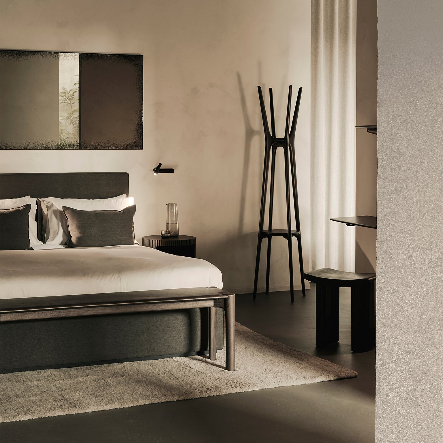 Ethnicraft PI Bench, FSC-certified solid wood furniture by Belgian brand