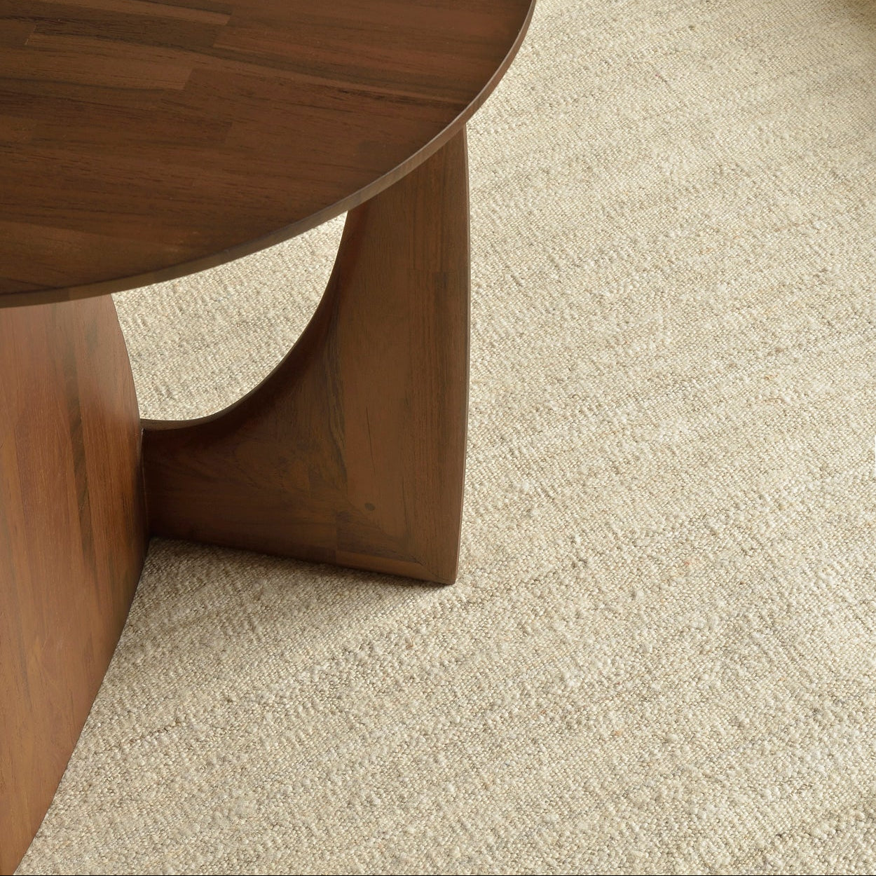 Ethnicraft Nomad Kilim Rug, woven textile from Belgian brand Ethnicraft
