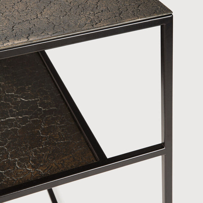 Ethnicraft Pentagon Console, FSC-certified solid wood furniture by Belgian brand