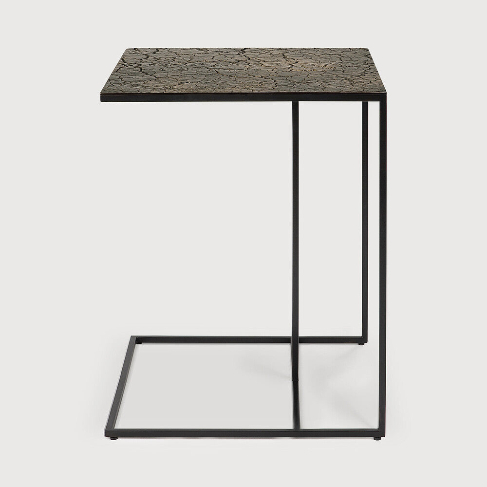 Ethnicraft Triptic Side Table, FSC-certified solid wood furniture by Belgian brand