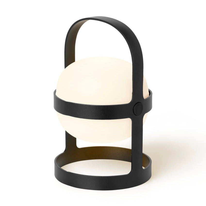 Rosendahl Soft Spot Solar Circular Lamp in solar-powered glass, Danish design heritage.