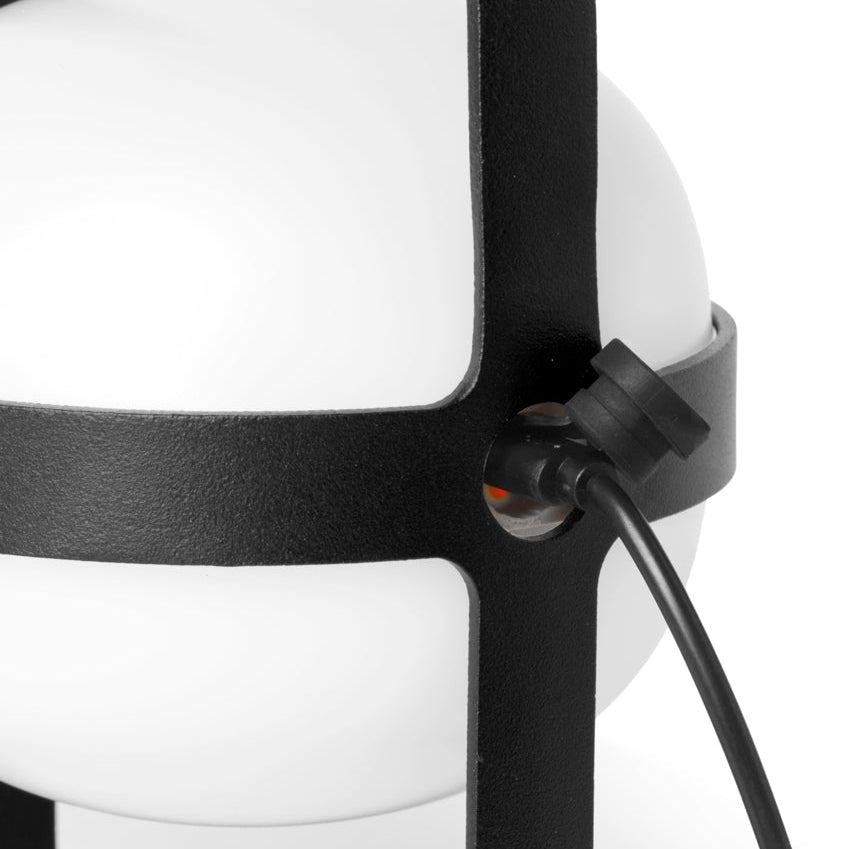 Rosendahl Soft Spot Solar Circular Lamp in solar-powered glass, Danish design heritage.